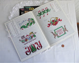 Holiday Cross Stitch Charts 3 Bread Cloths Booklets 1990 Patterns Leisure Arts Christmas Color