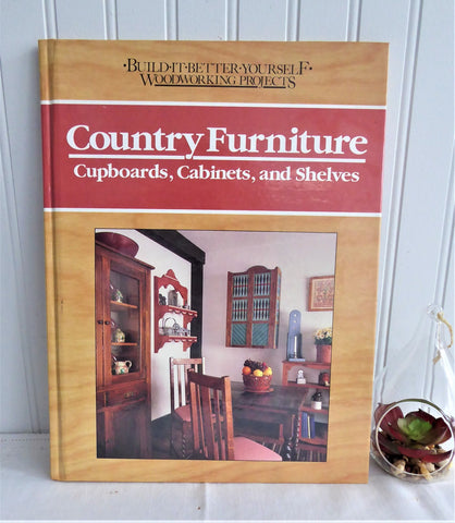 Book Country Furniture Woodworking Guide Hardback 1990 Rodale How To Crafts