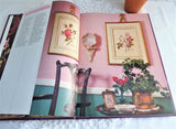 Floral Needlepoint Book 1990 Guide Patterns Hardback Color Photos Color Charts BH&G