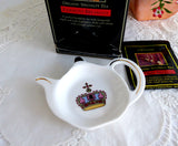 Fairmont Empress Hotel Tea Bag Caddy Figural Teapot Shape Large Tea Bag Holder