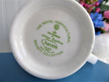 Mug Buttercups Harebells Clover Buttercups English Bone China 1990s RHS Queens