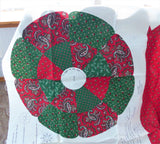 Fabric Panel Cut And Sew Christmas Memories Wreath Xmas Patchwork Cranston VIP