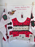 Cut And Sew Christmas Vest Panel Holiday Harmony Music Fabric Traditions 1 Panel