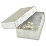 White Fresh Water Pearl Necklace Boxed New 18 Inches Long Illusion