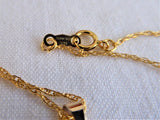 Necklace Semi Precious Leaves Pendant GF Chain Rhinestones Leaves Elegant Rose Quartz Tiger Eye