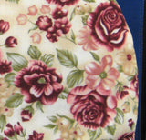 Tea Cozy Burgundy Roses Padded US Hand Made New With Trivet