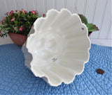 English White Ironstone Pudding Mold Casserole Oval Baking Dish Mould 1970s