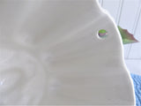 English White Ironstone Pudding Mold Casserole Oval Baking Dish Mould 1970s