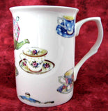 English Afternoon Tea Party Mug English Bone China Teapots Teacups Old Stock