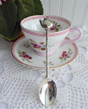 Teapot Topped Silver Tea Spoon 1990s Cute Silverplated spoon