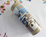 Wallpaper Border Victorian Seaport 15 Feet X 7 Inches 1990s Unused Roll Blue