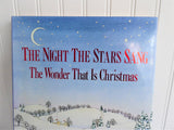 Christmas Book The Night The Stars Sang Christmas Readings Crafts Art 1991 Hardback
