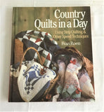 Book Country Quilts In A Day Guide Hardback 1991 Quilting Guide Primer Sewing How To