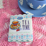 Tea Time Mini Book 1992 Tradition Presentation Recipes Hardback With Dust