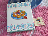 Tea Time Mini Book 1992 Tradition Presentation Recipes Hardback With Dust