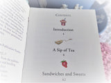 Tea Time Mini Book 1992 Tradition Presentation Recipes Hardback With Dust