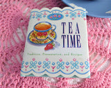 Tea Time Mini Book 1992 Tradition Presentation Recipes Hardback With Dust