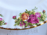Royal Albert Old Country Roses Dinner PlatePair 1993-2002 Last English Made