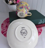 Cup And Saucer Welbeck Chintz Royal Winton 1995 Reissue Made For Victoria Magazine