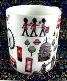 London Icons Mug Whittard Tea English Bone China Royal Tea Party Series