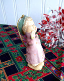 Cute Goebel Hummel Ornament 1997 Stocking For Dolly Porcelain Girl With Doll