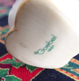 Cute Goebel Hummel Ornament 1997 Stocking For Dolly Porcelain Girl With Doll