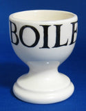 Emma Bridgewater Egg Cups 4 Boiled Egg Black And Marmalade Toast Eggcup Seconds