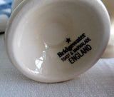 Emma Bridgewater Egg Cups 4 Boiled Egg Black And Marmalade Toast Eggcup Seconds