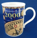 Millennium Mug Year 2000 Duchess English Bone China Celestial - Antiques And Teacups - 1