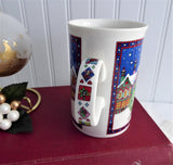 Dunoon Father Christmas Mug 2000 Sue Scullard Santa Claus Stoneware