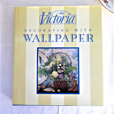 Book Decorating with Wallpaper Victoria Magazine 2001 Gorgeous Color Photos
