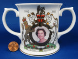 Mug Golden Jubilee Of Queen Elizabeth II 50 Years 2002 Loving Cup