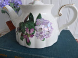 Royal Patrician Rhododendron Teapot Pink And Mauve English Azaleas Tea Party