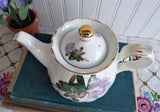 Royal Patrician Rhododendron Teapot Pink And Mauve English Azaleas Tea Party