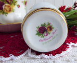 Old Country Roses Vase 4.5 Inch Royal Albert Bone China Not English