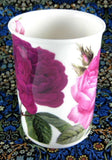 Mug Roy Kirkham Les Roses Pink Maroon English Bone China New