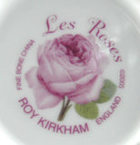 Mug Roy Kirkham Les Roses Pink Maroon English Bone China New