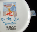 Dunoon Tea Mug By The Sea Boat Beach Chairs 2007 Artist Emma Ball