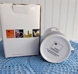Sadler Mug Queen Elizabeth 80th Birthday 2006 Boxed Blue White Platinum