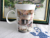 Mug Dunoon England Cottage Life Thatched Cottage Topiaries Country Folk At Home