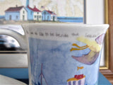 Dunoon By The Sea Mug Emma Ball Beach Huts Boats Chairs New 2007 By The Sea