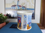 Dunoon By The Sea Mug Emma Ball Beach Huts Boats Chairs New 2007 By The Sea