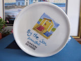 Dunoon By The Sea Mug Emma Ball Beach Huts Boats Chairs New 2007 By The Sea