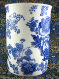 Mug Roy Kirkham Blue Victorian Chintz English Bone China Blue And White