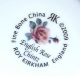 English Rose Chintz Mug Roy Kirkham Pink Roses English Bone China