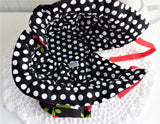 Tea Cozy And Tea Wallet Cherries Polka Dots Thistledown Cozies USA New Tags