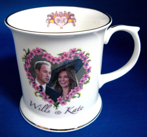 Prince William and Kate Engagement Mug English Bone China 2010 English Bone China
