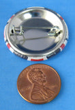 Prince William and Kate Royal Wedding Pin Back Button 2011 Souvenir Pin