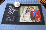 William And Catherine Royal Wedding Balcony Kiss Tea Towel New 2011