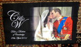 William And Catherine Royal Wedding Balcony Kiss Tea Towel New 2011